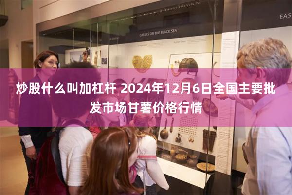 炒股什么叫加杠杆 2024年12月6日全国主要批发市场甘薯价格行情